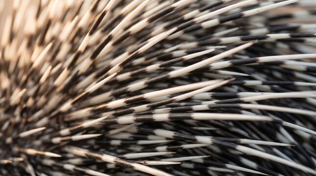 Porcupine quills