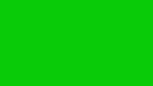 Animated industrial symbiosis icon loop on green screen. Motion graphic featuring a clean transition between thick and thin line style factory variations, perfect for sustainable industry projects.