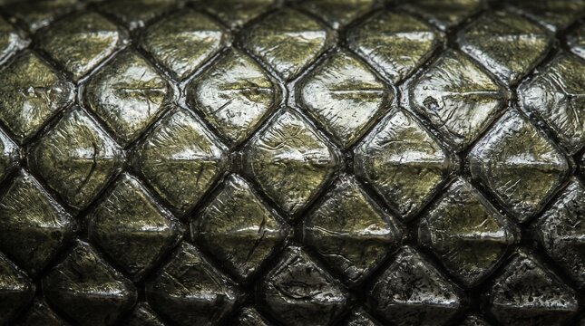 Alligator gar scales