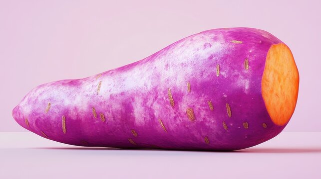 Sweet potato,Bakery menu with Ube frosting texture background,whipped cream,PopularTrendy Purple Coffee Shop,plant based recipes,sweet potato,superfood,menu and banner,Healthy and wellness concept.