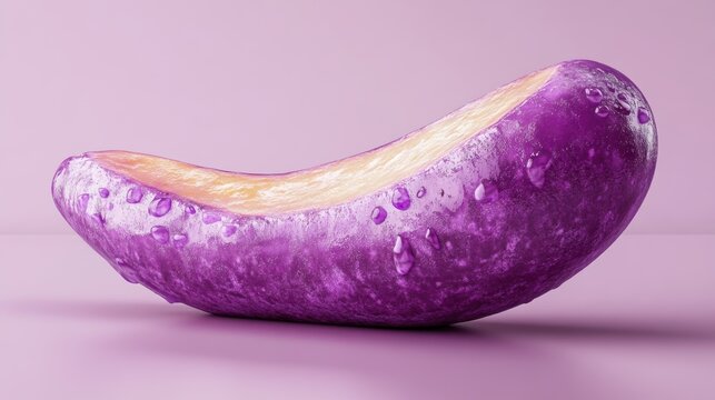 Sweet potato,Bakery menu with Ube frosting texture background,whipped cream,PopularTrendy Purple Coffee Shop,plant based recipes,sweet potato,superfood,menu and banner,Healthy and wellness concept.