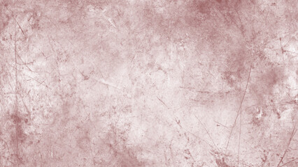 Fototapeta premium Red and white textured surface with scratches and marks grunge background element