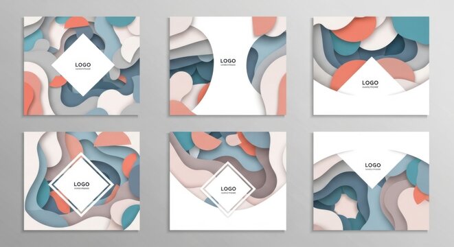 abstract business card templates