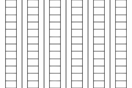 Vertical pinstripe pattern with black lines on a white background