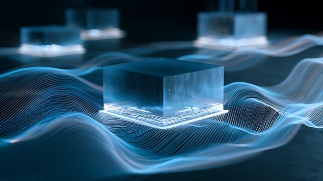 Futuristic payment gateway surrounded by flowing digital currents, holographic financial infrastructure