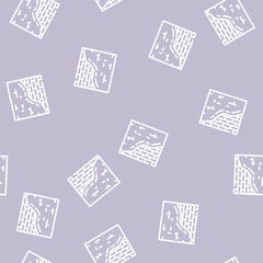Obraz premium design wall line seamless pattern design wall thin line illustration