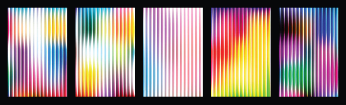 Abstract glass fractal ripple background with flowing lines and vibrant gradient waves, modern futuristic pattern with grainy texture, dynamic distortion and smooth motion effect