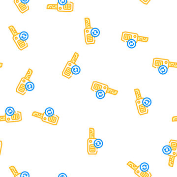 duplicate key vector seamless pattern duplicate key sign illustration