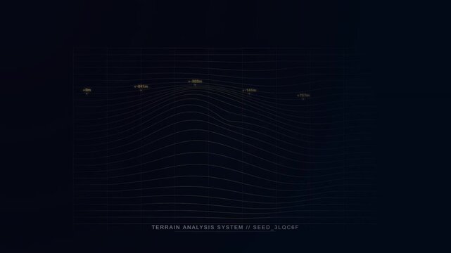 Digital Terrain Analysis System With Dynamic Data Visualization Grid