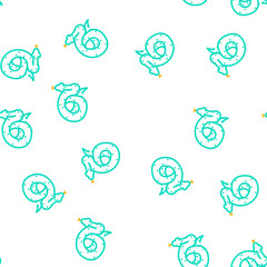 Obraz premium snake animal vector seamless pattern snake animal sign illustration