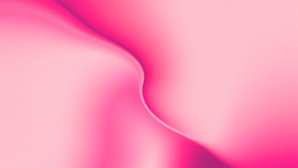 Fototapeta premium pink gradient background subtle curve divides the illustration area and premium materials resembling satin or silk fabric