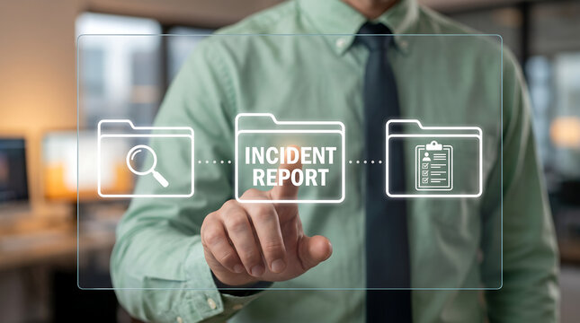 Concept of incident report. Incident Reporting.