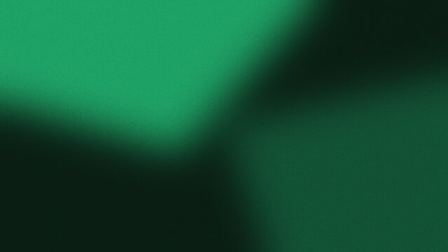Elegant emerald green fluid gradient background with dark shadows and fine granular texture