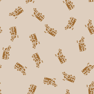 ambulance fracture injury glyph vector seamless pattern. ambulance fracture injury thin illustration