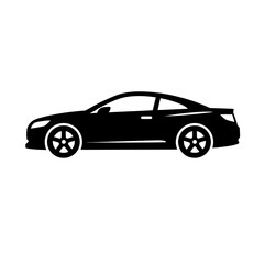Naklejka premium Car Silhouette.