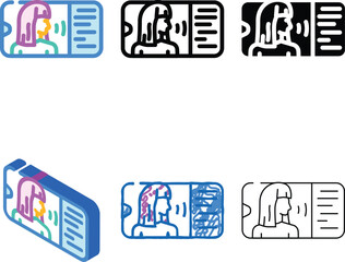 Obraz premium influencer collaboration social media color icon vector. influencer collaboration social media sign. isolated symbol illustration designs