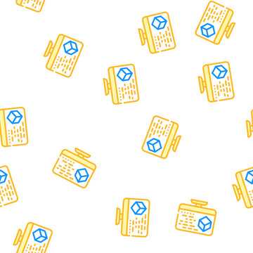 programming vr vector seamless pattern programming vr sign illustration