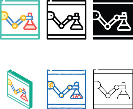 laboratory robot color icon vector. pack laboratory robot sign. isolated symbol illustration