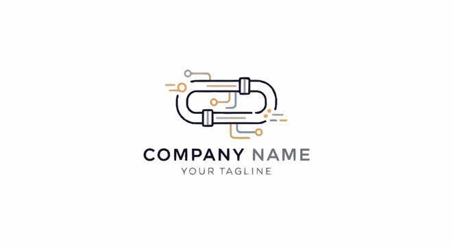 Generic company logo template design.