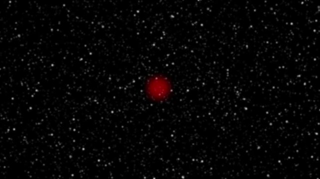 Emergency red  alert light bar animation on black 4k 