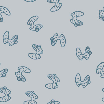 thyroidectomy surgery line seamless pattern thyroidectomy surgery thin line illustration