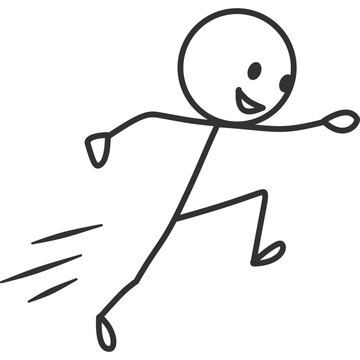 Running Jump Pose