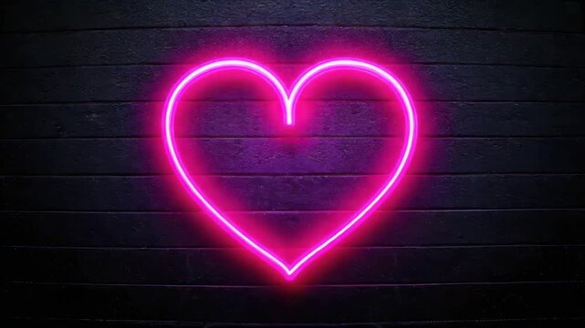 A heart outline, seemingly made of metal, sits on a dark, blue wooden surface
