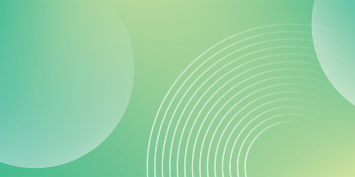 Modern Gradient Circles Abstract Background