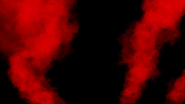 Abstract red smoke fog texture background