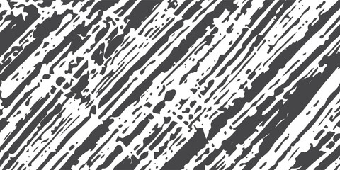This striking black and white abstract background features bold vertical lines and a distressed texture, creating a dynamic and modern visual perfect for graphic design and backgrounds © Rohman