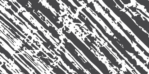 This striking black and white abstract background features bold vertical lines and a distressed texture, creating a dynamic and modern visual perfect for graphic design and backgrounds © Rohman