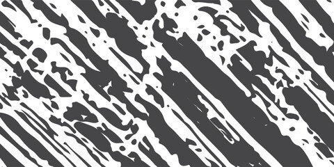 This striking black and white abstract background features bold vertical lines and a distressed texture, creating a dynamic and modern visual perfect for graphic design and backgrounds © Rohman