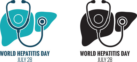 World hepatitis day awareness liver health medical illustration for july 28th campaigns © MDMasud