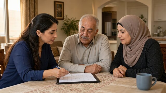Hospital at Home Program Home Care Visit Planning With Patient and
