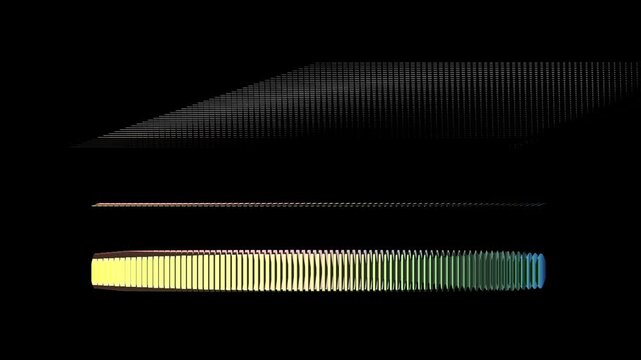 Puffed: Lines particles Network geometry shape object landscape abstract formation generative animation art generative technology Design Motion