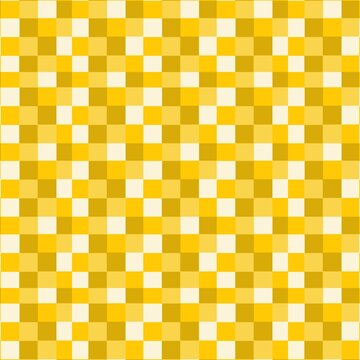 yellow check seamless pattern for cloth or handkerchief