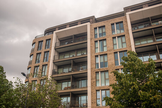 LONDON -  Modern apartments residential scheme in SW6. Fulham south west London