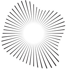 Fototapeta premium Blob Circular Sound Wave
