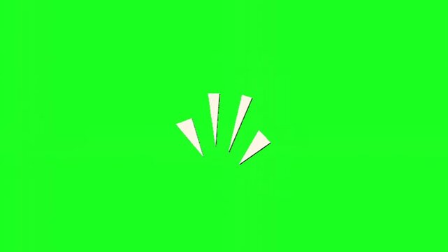 White exclamation marks on green background for emphasis or alert