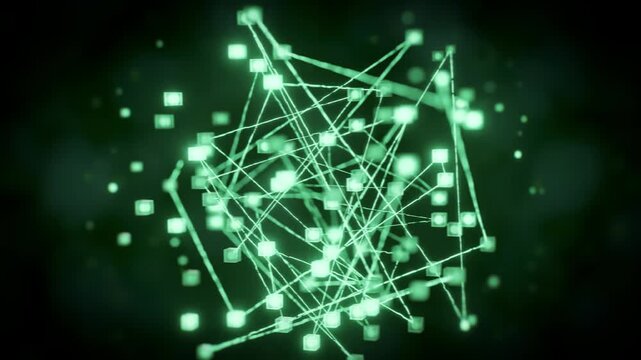 AI Data Blocks Connecting Into an SQL Database Network