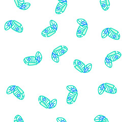 Fototapeta premium butterfly wing vector seamless pattern butterfly wing sign illustration