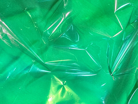 Shiny plastic wrap texture