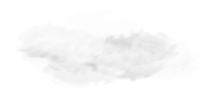 Smoke png and wind on a transparent background. White gradient decorative element.vector illustration. winter and snow with fog. wind and fog. 