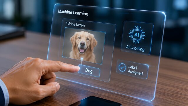 Ai powered image recognition machine learning application with dog detection example