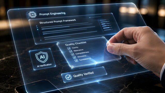 Ai prompt engineering quality control verifying clarity relevance and accuracy of ai outputs