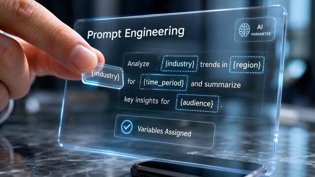Prompt engineering interface ai powered data analysis and insight generation