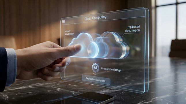 Cloud computing and ai replication secure data management and business continuity