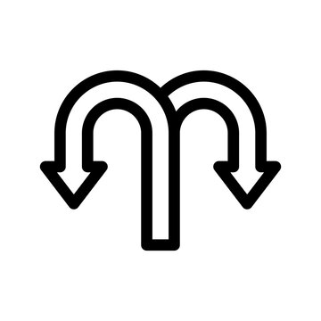 Pivot Icon Vector Symbol Design Illustration