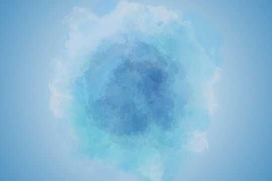Blue Watercolor Splash Background, Abstract Blue Watercolor Texture Background