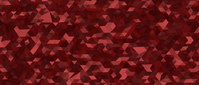 Dark red geometric abstract background texture seamless pattern design.